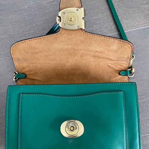 Coach green crossbody bag - Picture 4 of 10